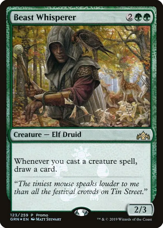 Beast Whisperer [Guilds of Ravnica Promos]
