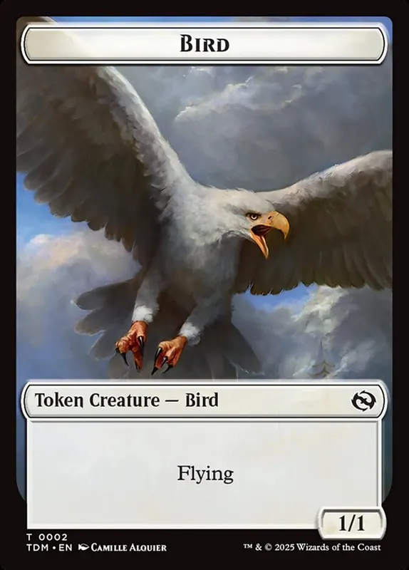 Bird [Tarkir: Dragonstorm Tokens]