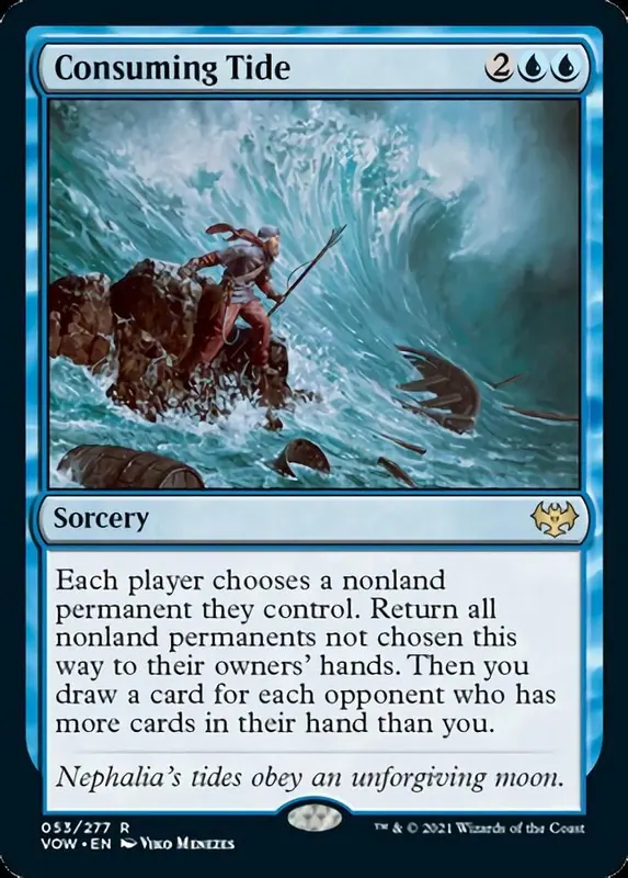 Consuming Tide [Innistrad: Crimson Vow] - Español