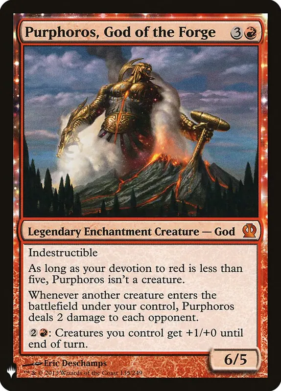 Purphoros, God of the Forge [The List]