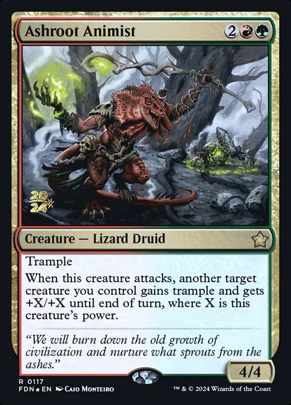 Ashroot Animist [Foundations Promos]