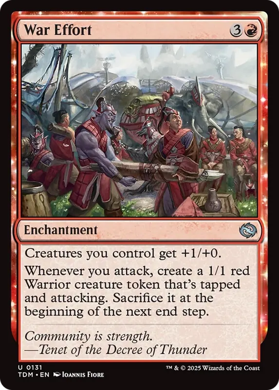 War Effort [Tarkir: Dragonstorm]