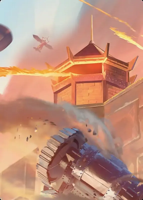 Fire Nation Turret // Fire Nation Turret [Avatar: the Last Airbender Eternal Art Series]