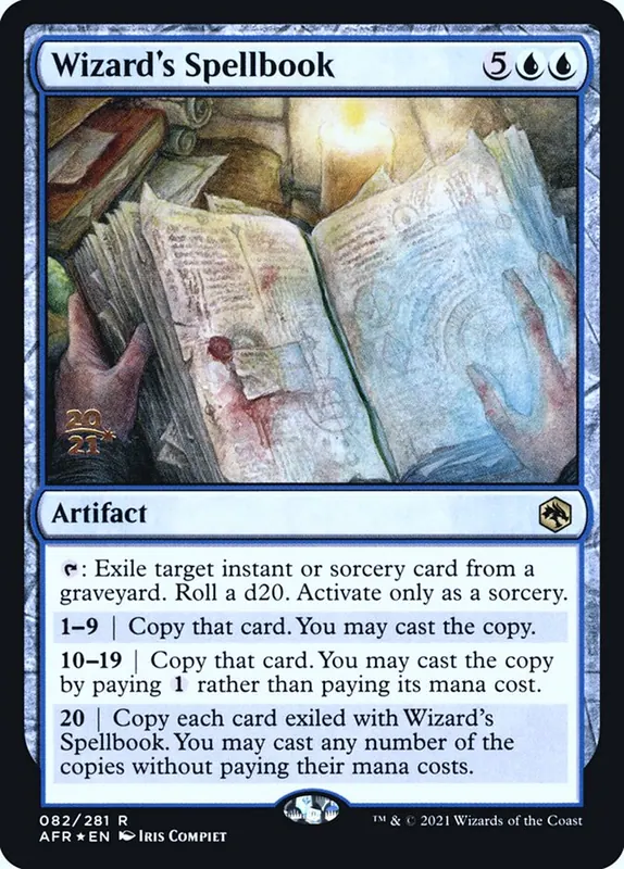 Wizard's Spellbook [Adventures in the Forgotten Realms Promos]