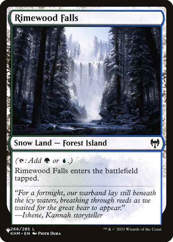 Rimewood Falls [The List]