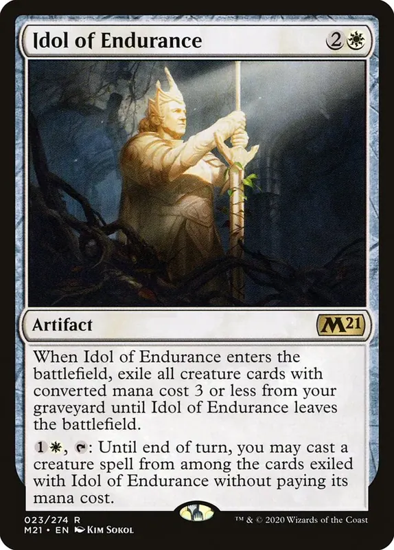 Idol of Endurance [Core Set 2021] - Español