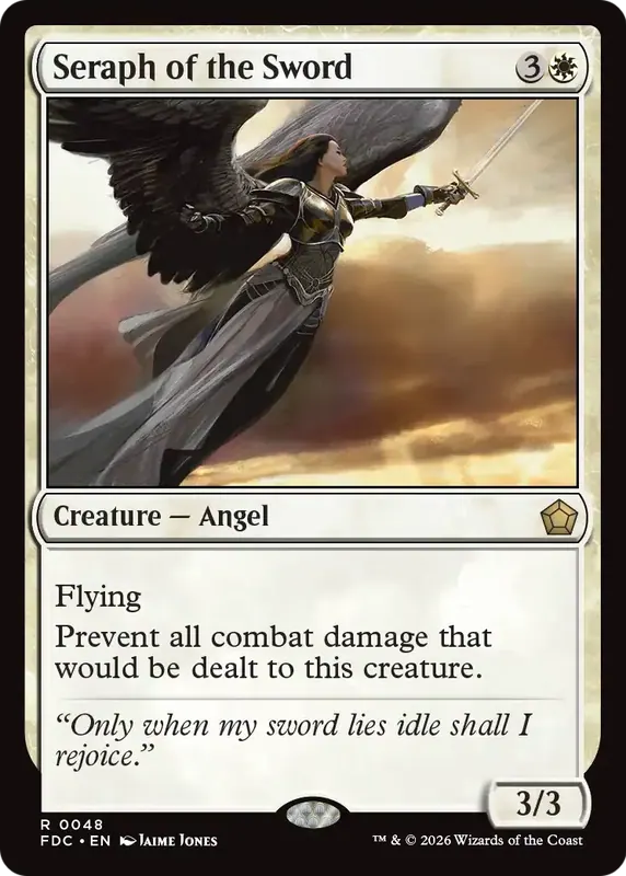 Seraph of the Sword [Foundations Commander]