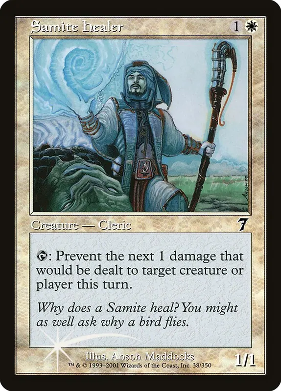 Samite Healer [Seventh Edition]
