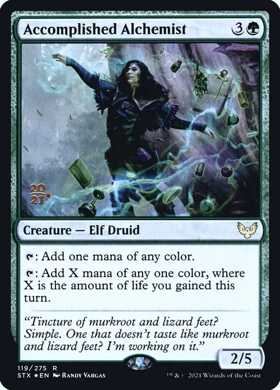Accomplished Alchemist [Strixhaven: School of Mages Promos]