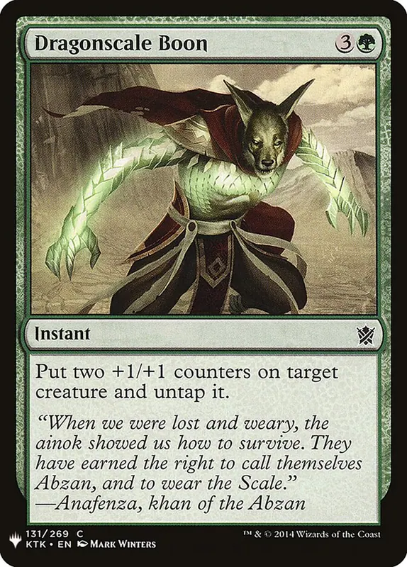 Dragonscale Boon [The List]