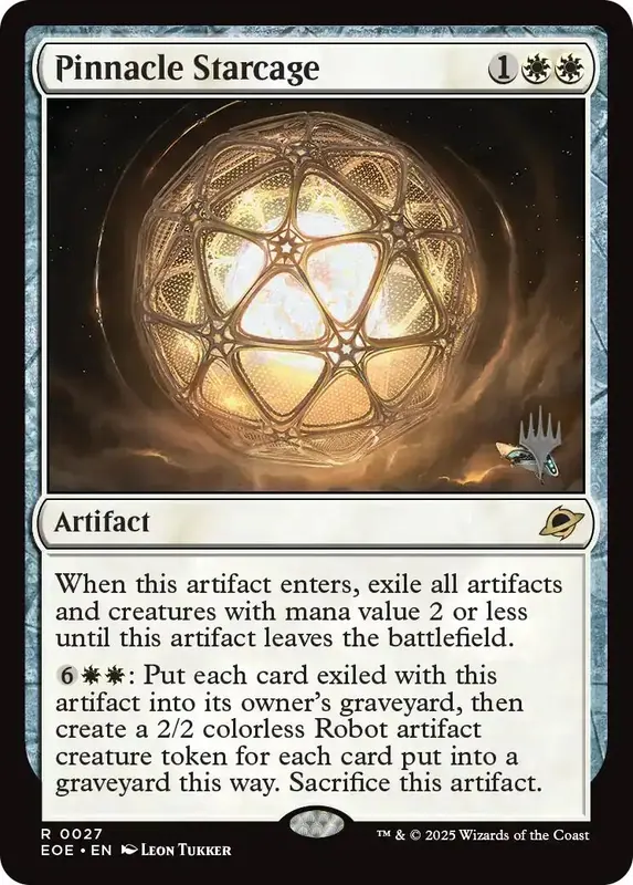 Pinnacle Starcage (Promo Pack) [Edge of Eternities Promo Pack]