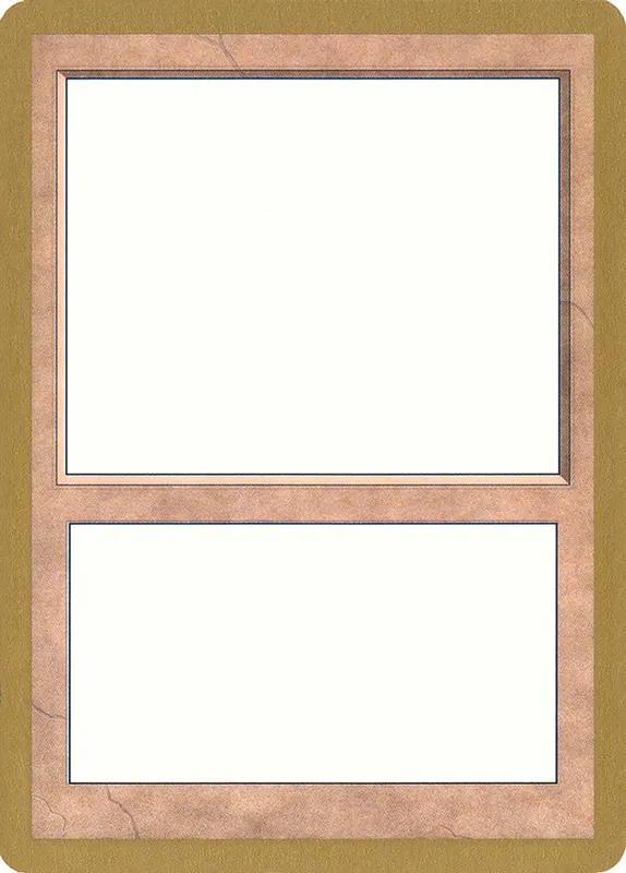 Blank Card [World Championship Decks 1999]