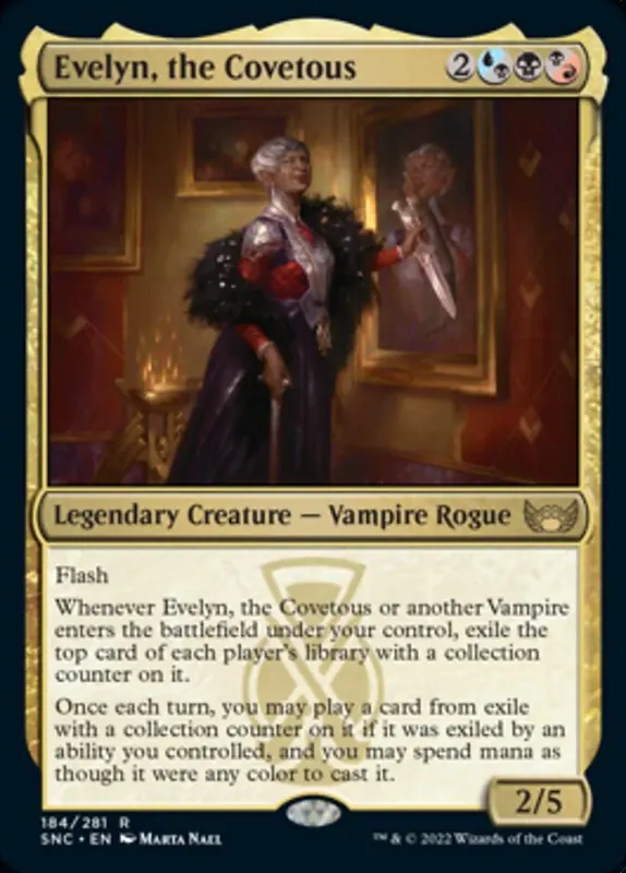 Evelyn, the Covetous - Español [Streets of New Capenna]