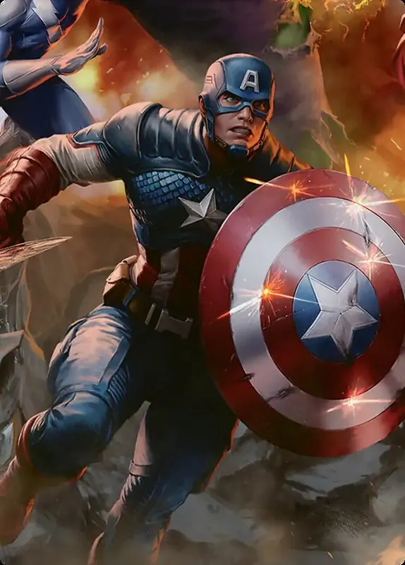 Captain America, Unbowed // Captain America, Unbowed [Marvel Super Heroes Art Series]