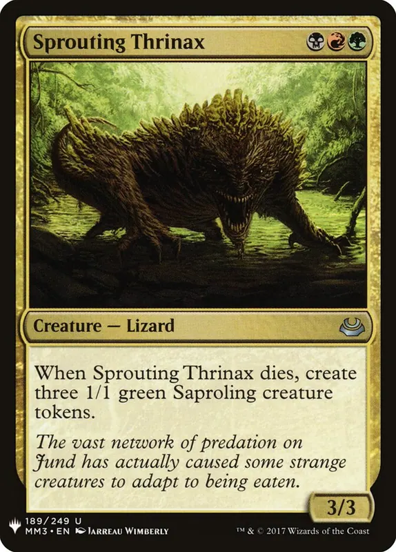 Sprouting Thrinax [The List]