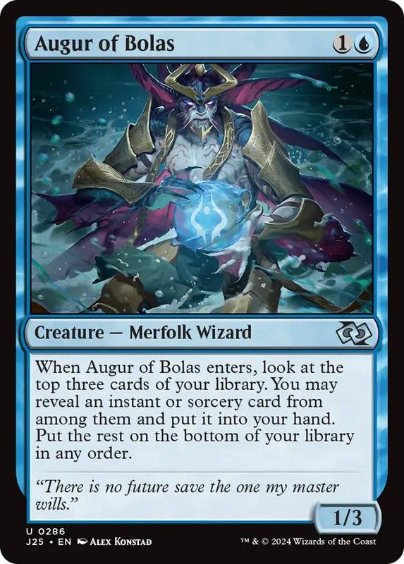 Augur of Bolas [Foundations Jumpstart]