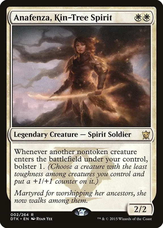 Anafenza, Kin-Tree Spirit - Español [Dragons of Tarkir]