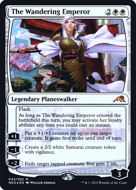 The Wandering Emperor [Kamigawa: Neon Dynasty Promos]