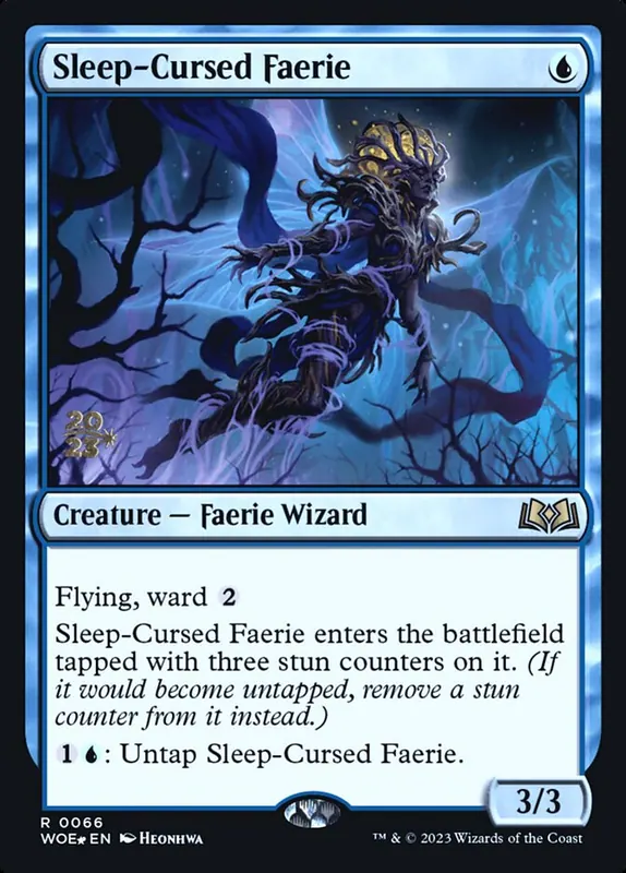 Sleep-Cursed Faerie [Wilds of Eldraine Promos]
