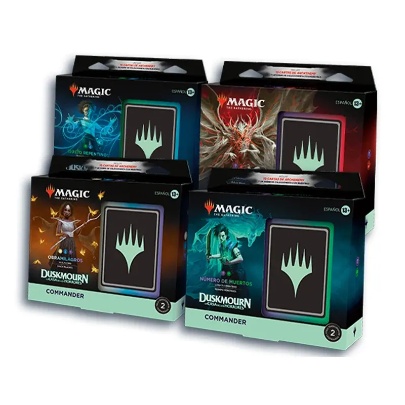 Mtg - Duskmourn: House of Horrors - Commander Decks - Español