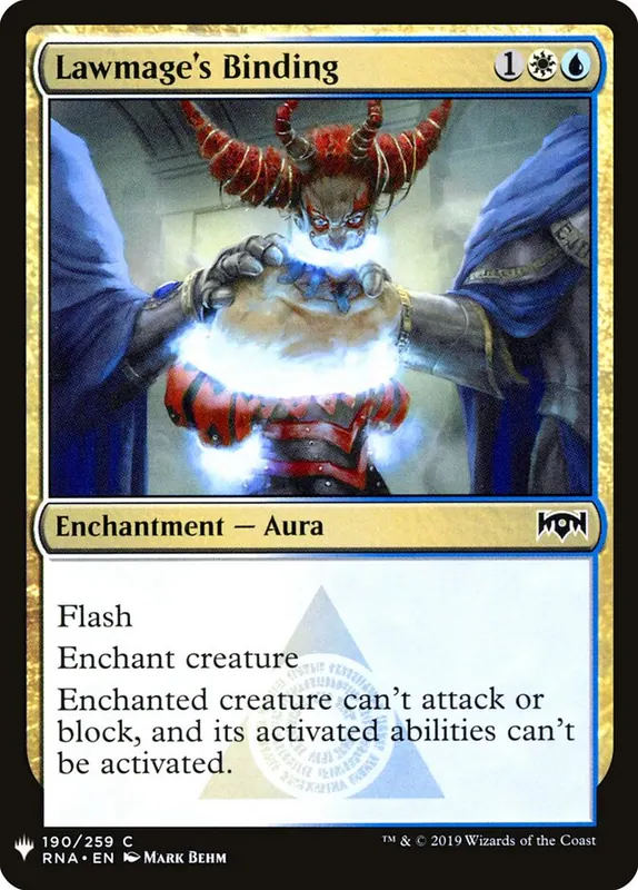 Lawmage's Binding [The List]