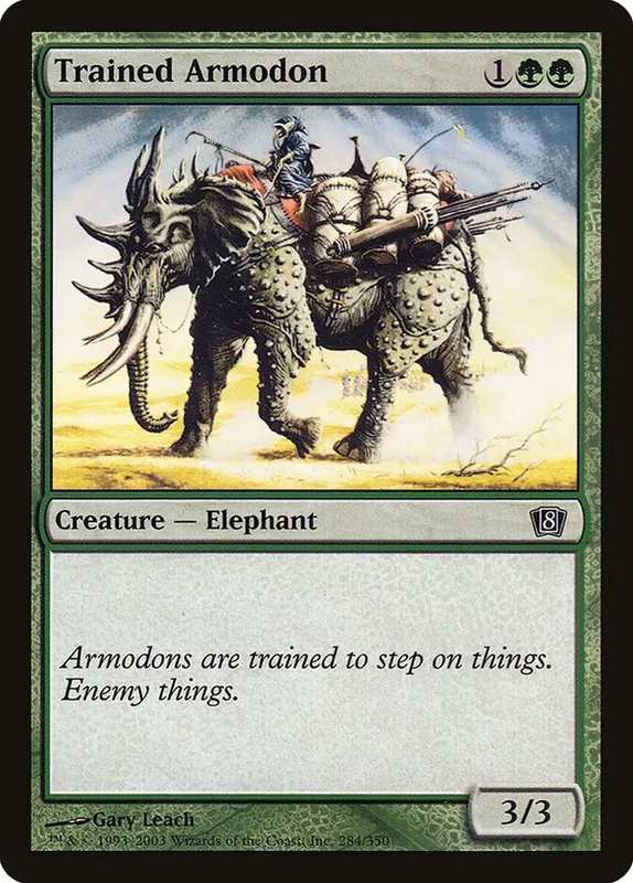 Trained Armodon [Eighth Edition]
