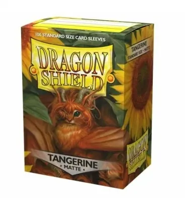 DRAGONSHIELD TANGERINE MATTE