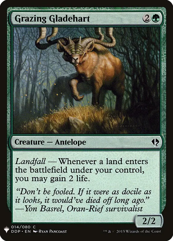 Grazing Gladehart [The List]