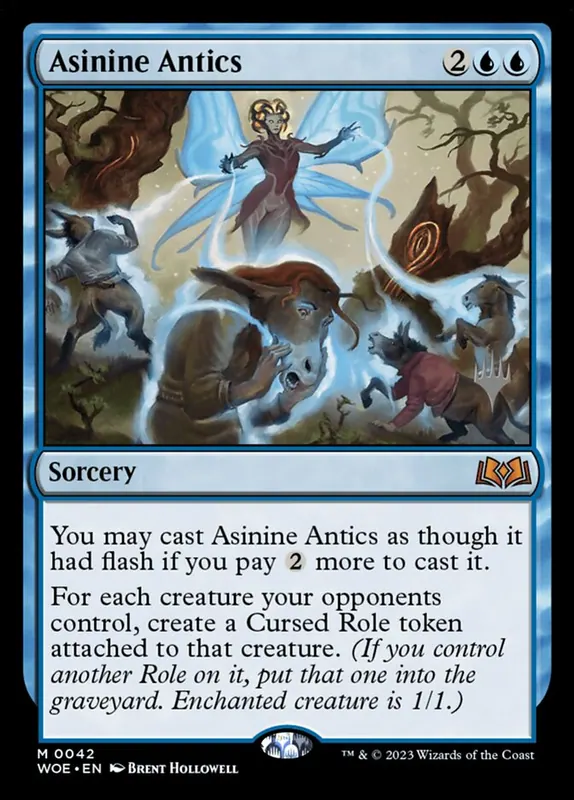 Asinine Antics [Wilds of Eldraine Promos]