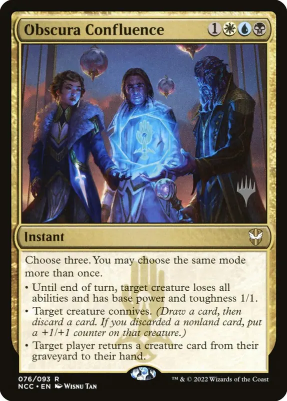 Obscura Confluence [New Capenna Commander Promos]
