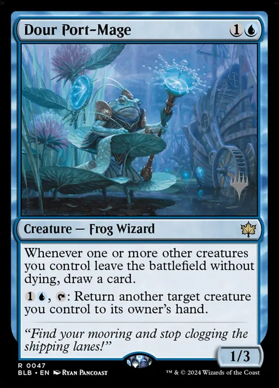 Dour Port-Mage [Bloomburrow Promos]