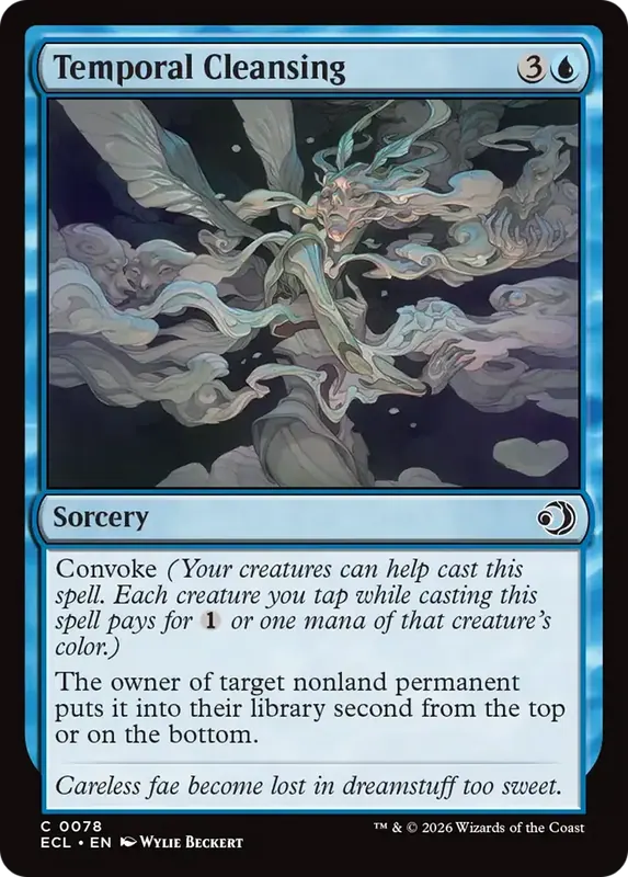 Temporal Cleansing [Lorwyn Eclipsed]