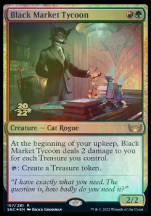 Black Market Tycoon [Streets of New Capenna Prerelease Promos]