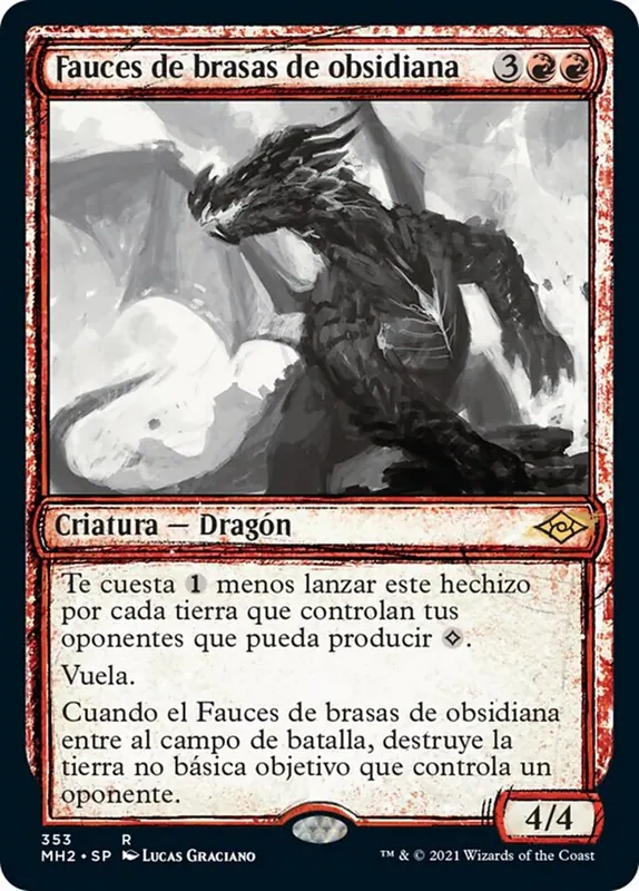 Obsidian Charmaw [Modern Horizons 2] - Español