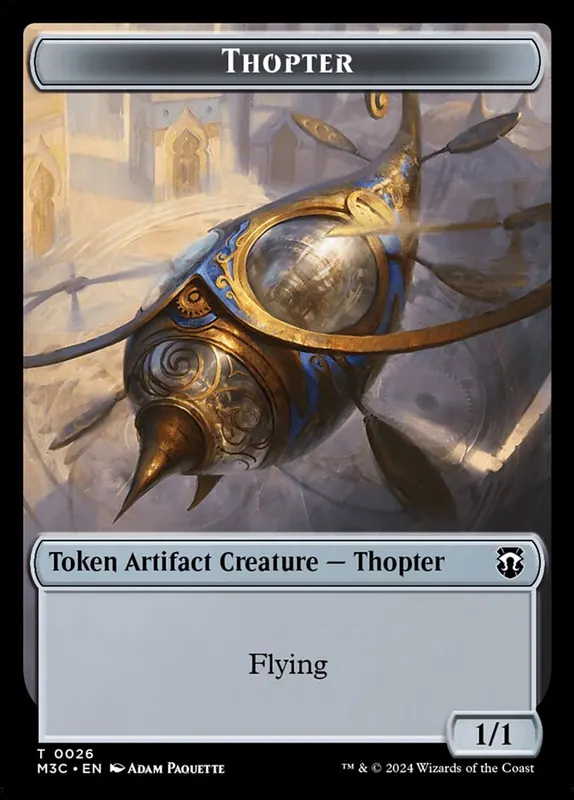 Thopter [Modern Horizons 3 Commander Tokens]