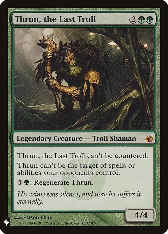 Thrun, the Last Troll [The List]