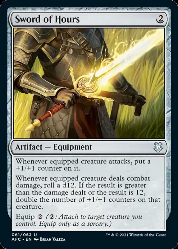 Sword of Hours [Dungeons & Dragons: Adventures in the Forgotten Realms Commander] - Español
