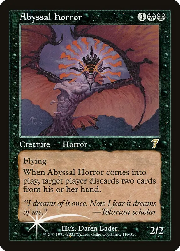 Abyssal Horror [Seventh Edition]
