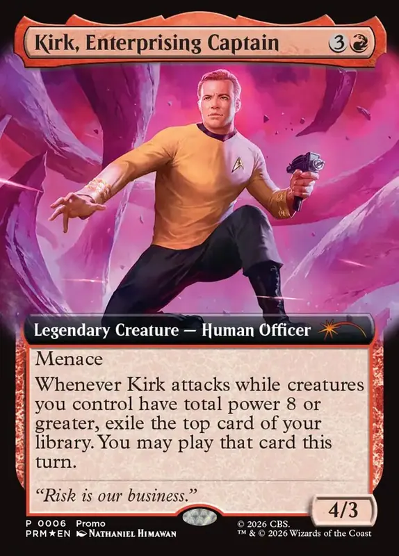 Kirk, Enterprising Captain [URL/Convention Promos]