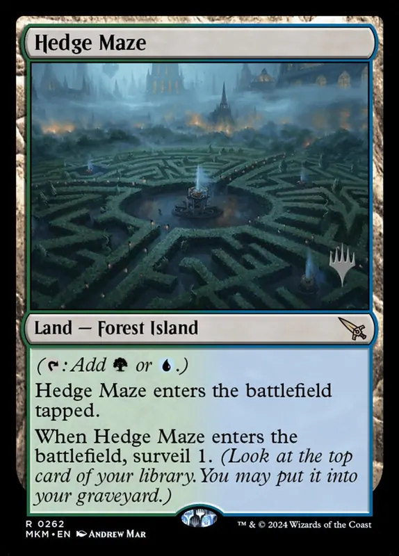 Hedge Maze [Murders at Karlov Manor Promos]
