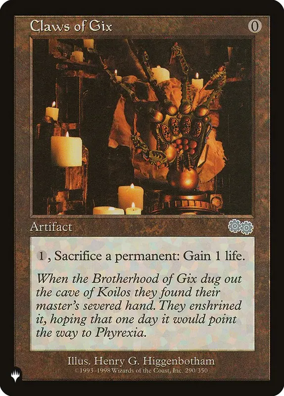 Claws of Gix [The List]