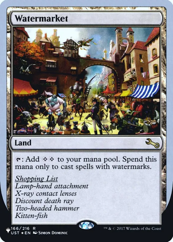 Watermarket [The List (Unfinity Foil Edition)]