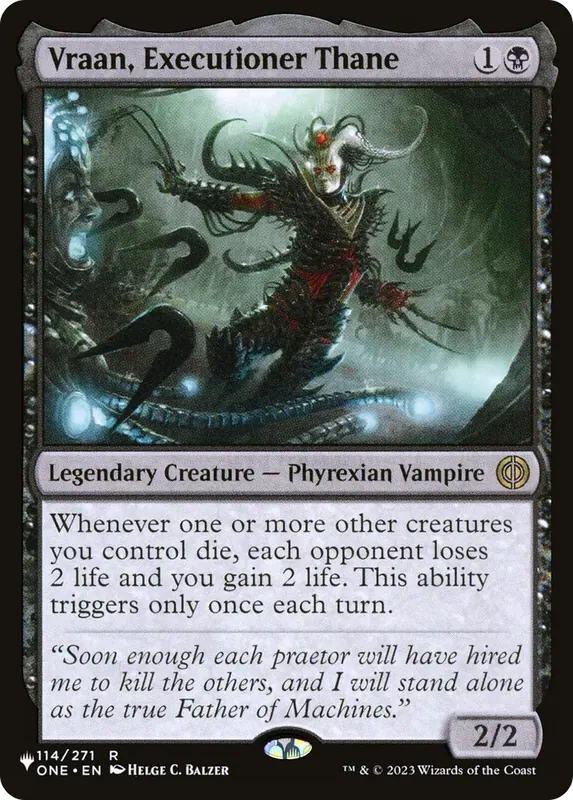 Vraan, Executioner Thane [The List]