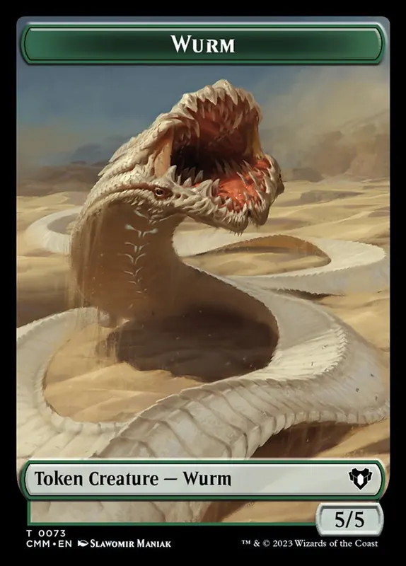 Wurm [Commander Masters Tokens]