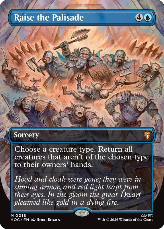 Raise the Palisade (Borderless) [The Hobbit: Eternal-Legal]