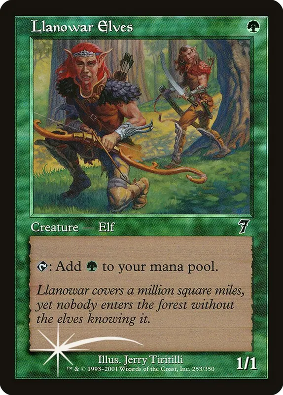 Llanowar Elves [Seventh Edition]