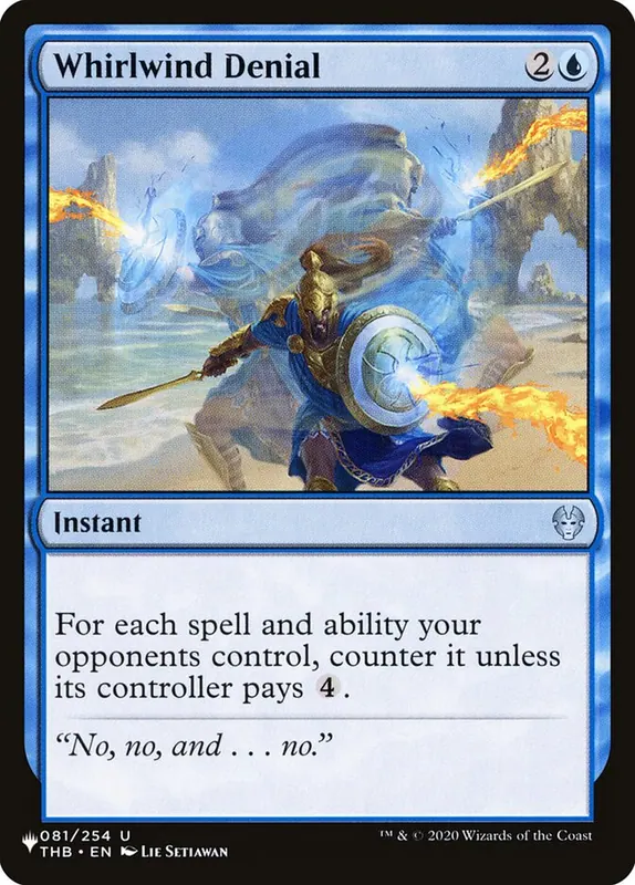 Whirlwind Denial [The List]
