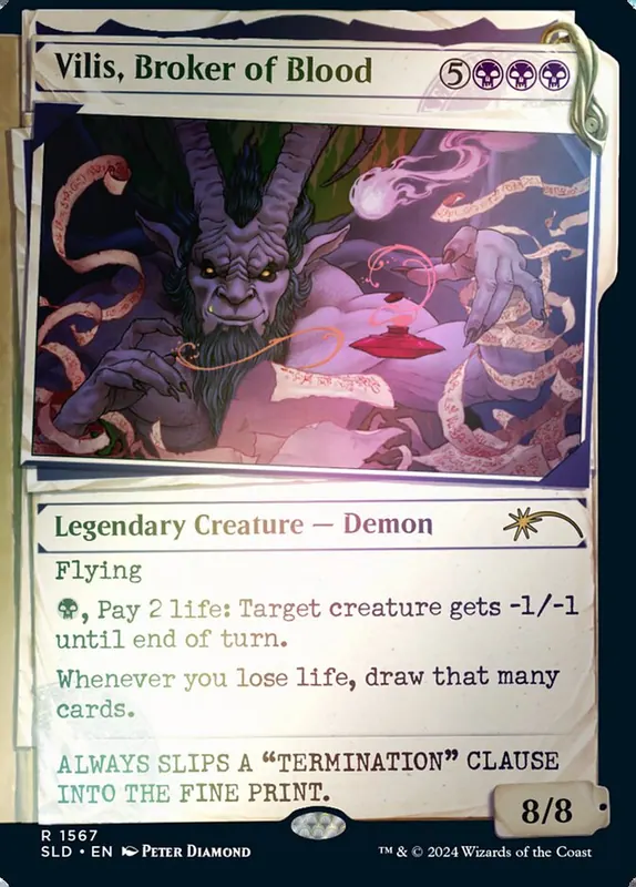 Vilis, Broker of Blood [Secret Lair Drop]