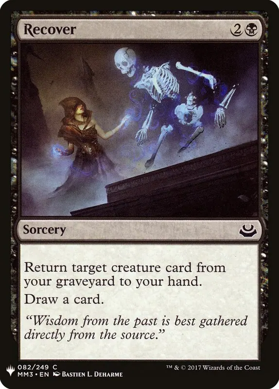 Recover [The List]