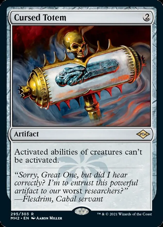 Cursed Totem - Español [Modern Horizons 2]